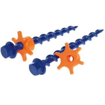 PEGGY PEG ZESTAW WKRĘTÓW KEMPINGOWYCH 6 SZT. 16 CM
