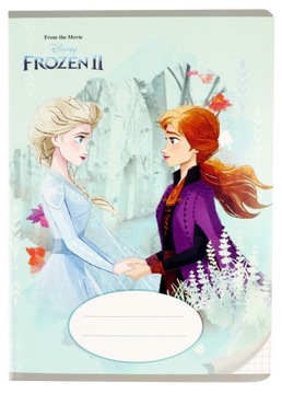 ZESZYT A5/32k KRATKA Kraina Lodu Frozen