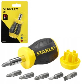 МУЛЬТИБИТНАЯ ОТВЕРТКА 6 БИТ STANLEY 0-66-357