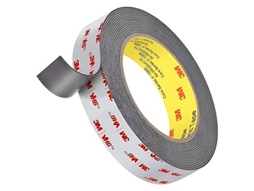25mm/5m 3M VHB GPH110 SUPER MOCNA TAŚMA AKRYLOWA DWUSTRONNA PIANKOWA SZARA