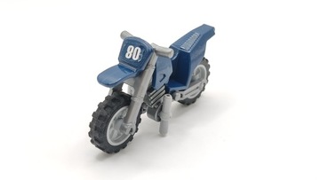 Lego City Motor Motocykl niebieski granatowy