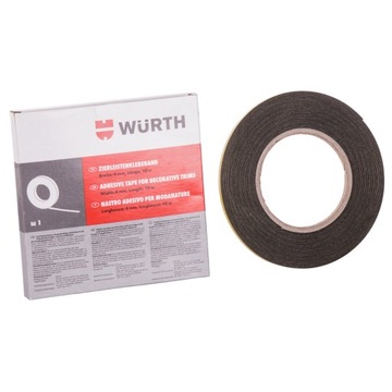 TAŚMA DWSUTRONNA DO LISTEW SAMOCHODOWYCH 4MM WURTH