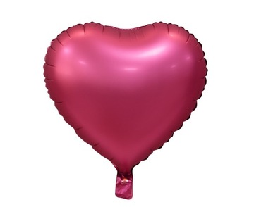 Balon na Walentynki Serce Serduszko Walentynki C. Różowy 46 cm