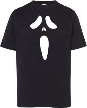 KOSZULKA na HALLOWEEN KRZYK rozm. 146/152