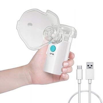 Inhalator Nebulizer MESH ładowalny 500mAh TYPE-C