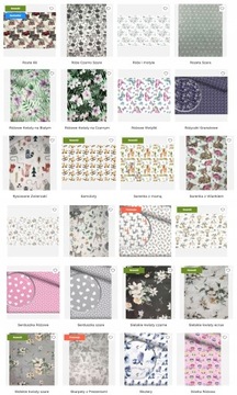 НАВУШКА JASKIEK 100% ХЛОПОК МНОГО УЗОРОВ 30Х40СМ