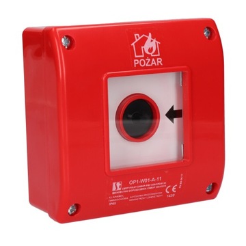 SPAMEL PRZYCISK PRZECIWPOŻAROWY N/T ROP IP65