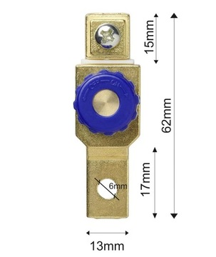 ВЫКЛЮЧАТЕЛЬ ЗАЗЕМЛЕНИЯ АККУМУЛЯТОРА МОТОЦИКЛА - HEBEL CURRENT