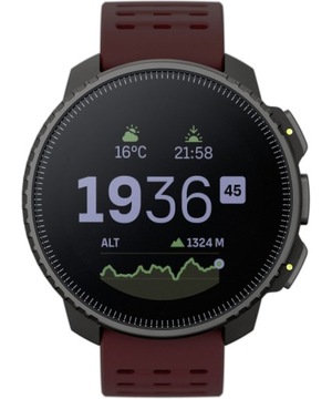 GPS-карты для умных часов Suunto Вертикальный черный Рубин