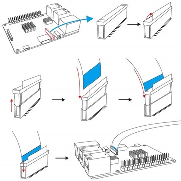 15-контактный шлейф для Raspberry Pi 50 см