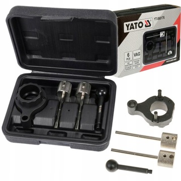 КОМПЛЕКТ ЗАМКА YATO ИНСТРУМЕНТ ГРМ VAG SEAT VW AUDI SKODA 6 EL.YT-060176