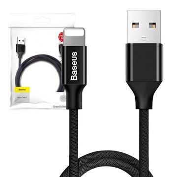 BASEUS MOCNY KABEL DO IPHONE PRZEWÓD USB DO LIGHTNING QUICK CHARGE 2A 1,2M