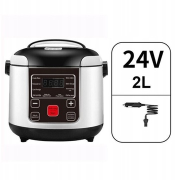 MULTICOOKER KUCHENKA DO SAMOCHODU CAMPING 200W 24V КЕМПІНГОВА АВТОМОБІЛЬНА