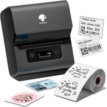 Термопринтер этикеток Phomemo M221 Bluetooth IOS Android PrintMaster