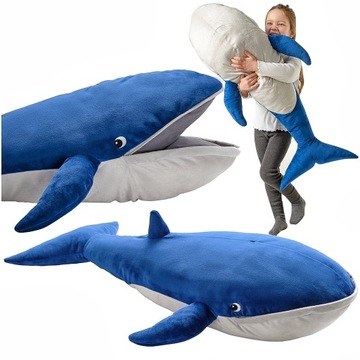 ПЛЮШЕВАЯ ИГРУШКА ИКЕА БЛАВИНГАД КИТ МЕГА ВИН 100 СМ