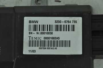 BMW E65 E66 MODUL ŘÍZENÍ SLOUPCE ŘÍDÍCÍ 6764735
