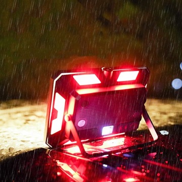 LAMPA LED WARSZTATOWA AKUMULATOROWA POWERBANK LATARKA MOCNA MAGNES PODPÓRKA