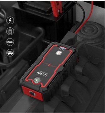 BOOSTER ROZRUCH JUMP STARTER MOCNY 59.2Wh 2000A 3 tryby świecenia