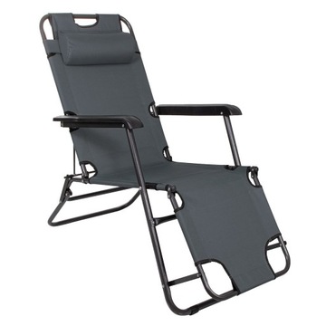 LEŻAK OGRODOWY SPRINGOS FOTEL SKŁADANY OUTLET