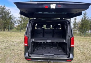 Mercedes Klasa V W447 Długi Facelifting 2.0 250d 190KM 2022 Mercedes-Benz Klasa V BEZWYPADKOWY, serwis ASO, AVANTGARDE, 4X4 hak, 8 osob, zdjęcie 12