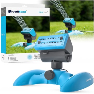 Zraszacz Ogrodowy Oscylacyjny Cellfast 16DYSZ EXPERT IDEAL Regulowany 240m2