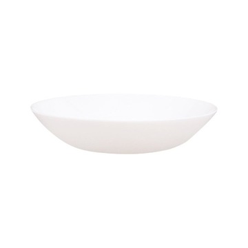6x TALERZE GŁĘBOKIE BIAŁE DIWALI 20 cm LUMINARC gładkie obiadowe jedzenie