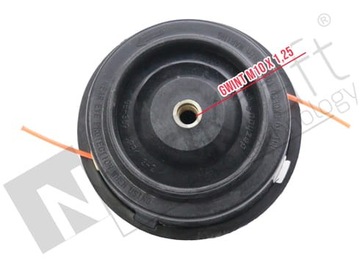 ГОЛОВКА ЩЕТКИ M10 x 1,25 ЛЕВАЯ ВЫМ. ЛЕГКАЯ ЗАГРУЗКА