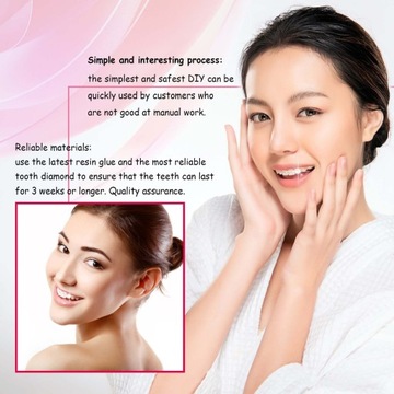 Jaysuing Dental Oral Зубы Хрустальные драгоценные камни