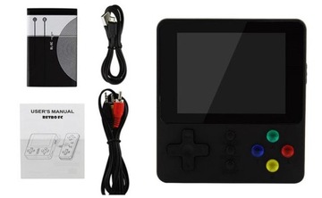 МИНИ-РЕТРО ПОРТАТИВНАЯ КОНСОЛЬ НА 500 ИГР ПАТРК