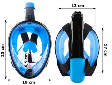 Складная полнолицевая маска для дайвинга S/M