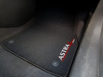 ВЕЛУРОВЫЕ КОВРИКИ OPEL ASTRA J (2009-2015) + ВЫШИВКА