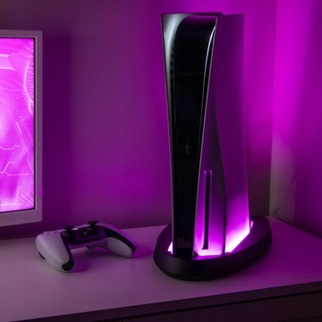 ПОДСТАВКА ДЛЯ PLAYSTATION 5, ДОК-СТАНЦИЯ, ПОДСТАВКА С LED-подсветкой