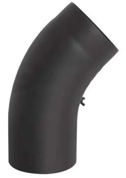 Kolano gięte z rewizją DARCO 45°|150 mm - szare