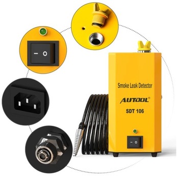 ДВИГАТЕЛЬ ШЛАНГ ТРУБКА ТЕСТЕР УТЕЧЕК ГЕНЕРАТОР ДЫМА