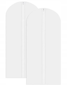 5 ЧЕХОЛОВ ДЛЯ ОДЕЖДЫ, КОСТЮМА, РУБАШЕК, ПОДВЕСКИ ДЛЯ ШКАФА 140X60, КОМПЛЕКТ