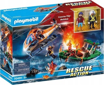 PLAYMOBIL RESCUE ACTION AKCJA RATUNKOWA 70491