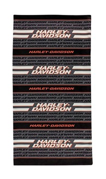 Двусторонняя маска-снуд Harley Davidson черного цвета.