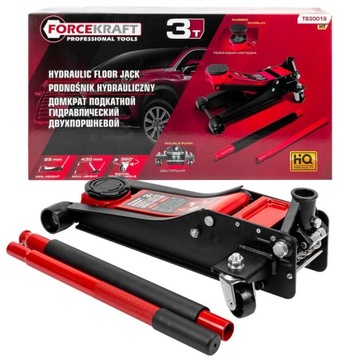 НИЗКОПРОФИЛЬНЫЙ ПОДЪЕМНИК 2-ПОРШНЕВЫЙ КУЛАЧКОВЫЙ ДОМКРАТ 3T FROG ДВУХПОРШНЕВЫЙ ТЯЖЕЛЫЙ