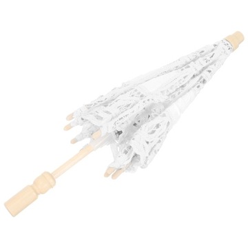 KORONKOWY PARASOL Z HAFTEM MINI VINTAGE