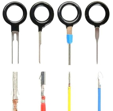 КЛЮЧИ-ЭКСТРАКТОРЫ ДЛЯ СНЯТИЯ ШТЫРЕВ РАДИО РАЗЪЕМОВ НАБОР CUBE XXL