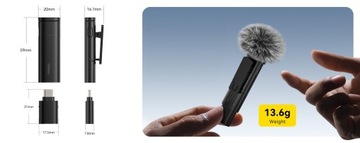 Беспроводной микрофон Ulanzi WM-10-T — USB-C