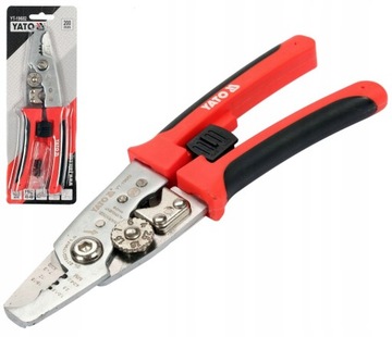 YATO SZCZYPCE CIĘCIA PRZEWODÓW ŚCIĄGANIA IZOLACJI