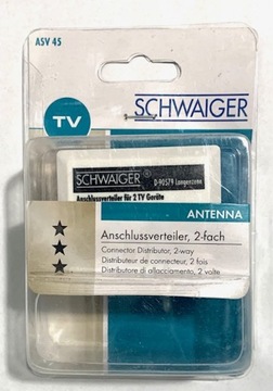 Rozdzielacz SPLITTER antenowy Schwaiger