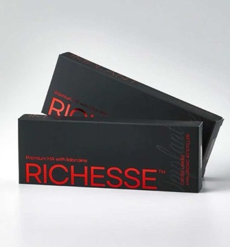 Имплантат ПЕРЕСЕЧЕННАЯ ГИАЛУРОНОВАЯ КИСЛОТА RICHESSE 1МЛ, объем 24МГ