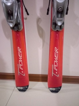 Narty ROSSIGNOL T-Power 160cm z wiązaniami