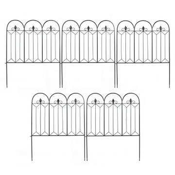 PŁOT PŁOTEK OGRODOWY PALISADA 5SZT 80CM OBRZEŻE