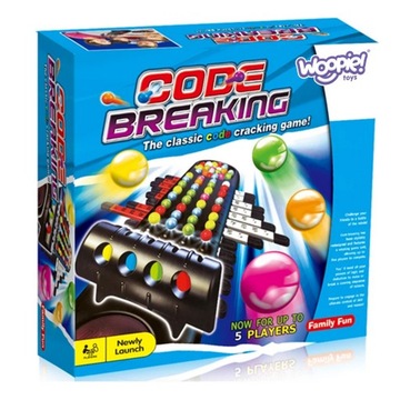 ЛОГИЧЕСКАЯ ИГРА ДЛЯ ДЕТЕЙ CODE BREAKER MASTERMIND WOOPI BLACK