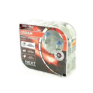Лазерные лампы OSRAM H3 Night Breaker +150%