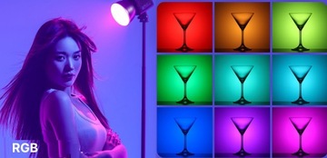 Lampa LED RGB Studyjna Filmowa Oświetlenie Ciągłe Studio Ulanzi L024 40W