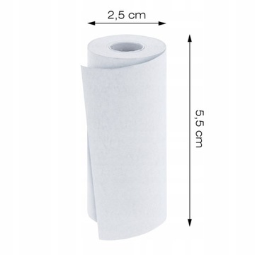 10 ТЕРМОКЛЕЙКИХ БУМАГ ДЛЯ РУЛОНА ВСТАВКИ DRUKUS DRUKUS 30 МЕТРОВ
